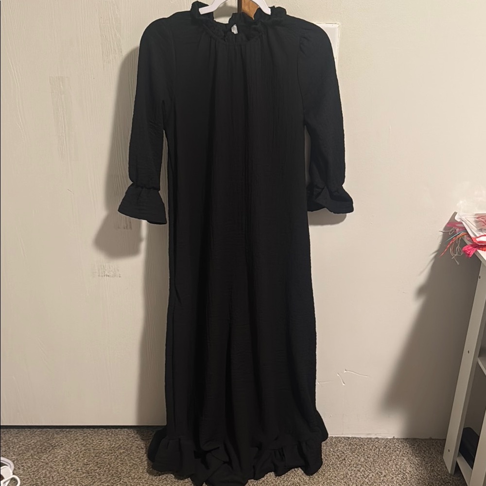 CELESTE Black Dress